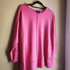 Jones New York Vibrant Pink Sweatshirt